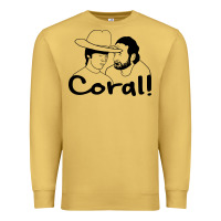 Antique Gold the walking dead  coral Premium Sweatshirt - linhVisuals
