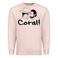 Pale Pink the walking dead  coral Premium Sweatshirt - linhVisuals