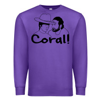 Purple the walking dead  coral Premium Sweatshirt - linhVisuals