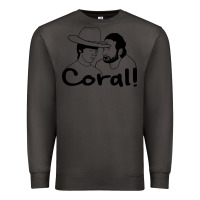 Smoke the walking dead  coral Premium Sweatshirt - linhVisuals