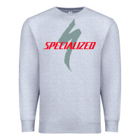 Heather Grey Specialized Bikes Bicycle Premium Sweatshirt - linhVisuals