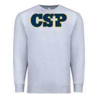 Heather Grey CSP, concordia university st paul, apparel Premium Sweatshirt - linhVisuals