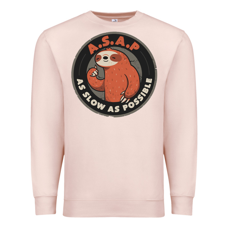 As Slow As Possible Premium Sweatshirt by linhVisuals | Teevron