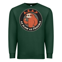 Sports Green as slow as possible Premium Sweatshirt - linhVisuals