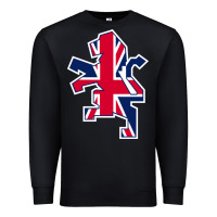 Black great britain national Premium Sweatshirt - linhVisuals