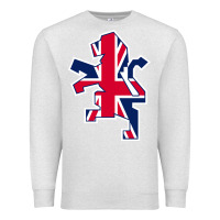 Oatmeal Heather great britain national Premium Sweatshirt - linhVisuals