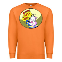 Carrot bloaty pizza hog Premium Sweatshirt - linhVisuals
