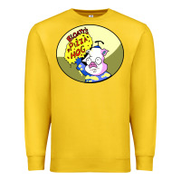 Lemon bloaty pizza hog Premium Sweatshirt - linhVisuals