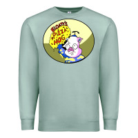 Seafoam bloaty pizza hog Premium Sweatshirt - linhVisuals