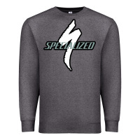 Charcoal Heather Specialized Bikes Bicycle Premium Sweatshirt - linhVisuals