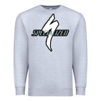 Heather Grey Specialized Bikes Bicycle Premium Sweatshirt - linhVisuals