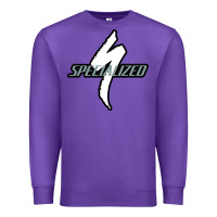 Purple Specialized Bikes Bicycle Premium Sweatshirt - linhVisuals