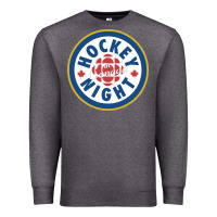 Charcoal Heather hockey night in canada 1 Premium Sweatshirt - linhVisuals