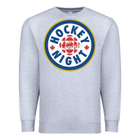 Heather Grey hockey night in canada 1 Premium Sweatshirt - linhVisuals