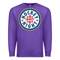 Purple hockey night in canada 1 Premium Sweatshirt - linhVisuals