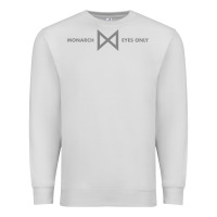 Dove Grey monarch eyes only Premium Sweatshirt - linhVisuals