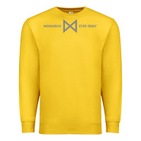 Lemon monarch eyes only Premium Sweatshirt - linhVisuals