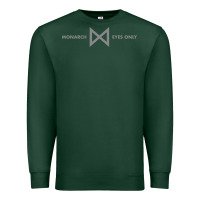 Sports Green monarch eyes only Premium Sweatshirt - linhVisuals