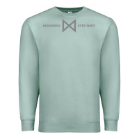 Seafoam monarch eyes only Premium Sweatshirt - linhVisuals