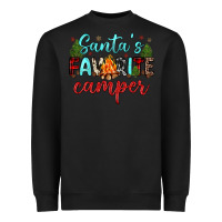 Black santa s favorite camper Heavyweight Sweatshirt - JahusDesignShop