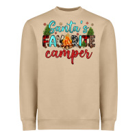 Santa S Favorite Camper Heavyweight Sweatshirt | Teevron