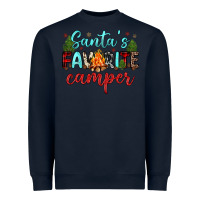 Navy santa s favorite camper Heavyweight Sweatshirt - JahusDesignShop