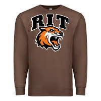 Chestnut tiger Premium Sweatshirt - linhVisuals