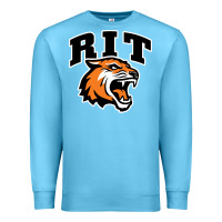 Ocean Blue tiger Premium Sweatshirt - linhVisuals