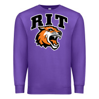 Purple tiger Premium Sweatshirt - linhVisuals
