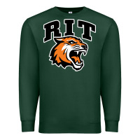 Sports Green tiger Premium Sweatshirt - linhVisuals
