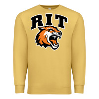 Antique Gold tiger Premium Sweatshirt - linhVisuals