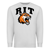 Dove Grey tiger Premium Sweatshirt - linhVisuals