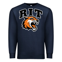 Navy tiger Premium Sweatshirt - linhVisuals