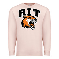 Pale Pink tiger Premium Sweatshirt - linhVisuals