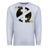Heather Grey volbeat album art Premium Sweatshirt - linhVisuals
