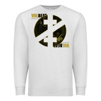 Oatmeal Heather volbeat album art Premium Sweatshirt - linhVisuals