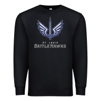 Black suitable-st-battlehawks-worn Premium Sweatshirt - linhVisuals