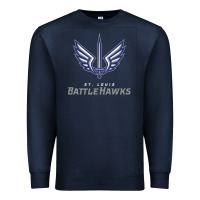 Navy suitable-st-battlehawks-worn Premium Sweatshirt - linhVisuals