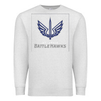 Oatmeal Heather suitable-st-battlehawks-worn Premium Sweatshirt - linhVisuals