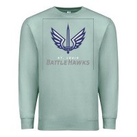 Seafoam suitable-st-battlehawks-worn Premium Sweatshirt - linhVisuals