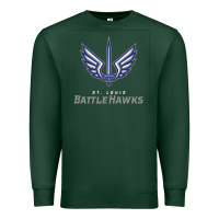 Sports Green suitable-st-battlehawks-worn Premium Sweatshirt - linhVisuals