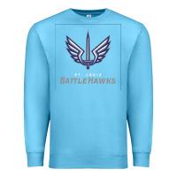 Ocean Blue suitable-st-battlehawks-worn Premium Sweatshirt - linhVisuals