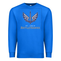 True Royal suitable-st-battlehawks-worn Premium Sweatshirt - linhVisuals
