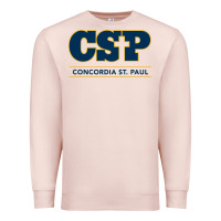 Pale Pink CSP, concordia university st paul, apparel Premium Sweatshirt - linhVisuals