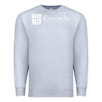 Heather Grey Concordia University, St. Paul, apparel Premium Sweatshirt - linhVisuals
