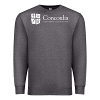 Charcoal Heather Concordia University, St. Paul, apparel Premium Sweatshirt - linhVisuals