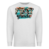 Oatmeal Heather first grade Premium Sweatshirt - JahusDesignShop