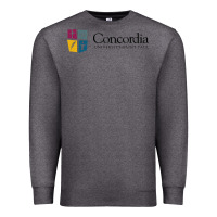 Charcoal Heather Concordia University, St. Paul, apparel Premium Sweatshirt - linhVisuals