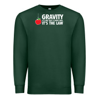 Sports Green gravity, it's not just a good idea Premium Sweatshirt - linhVisuals