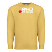 Antique Gold gravity, it's not just a good idea Premium Sweatshirt - linhVisuals